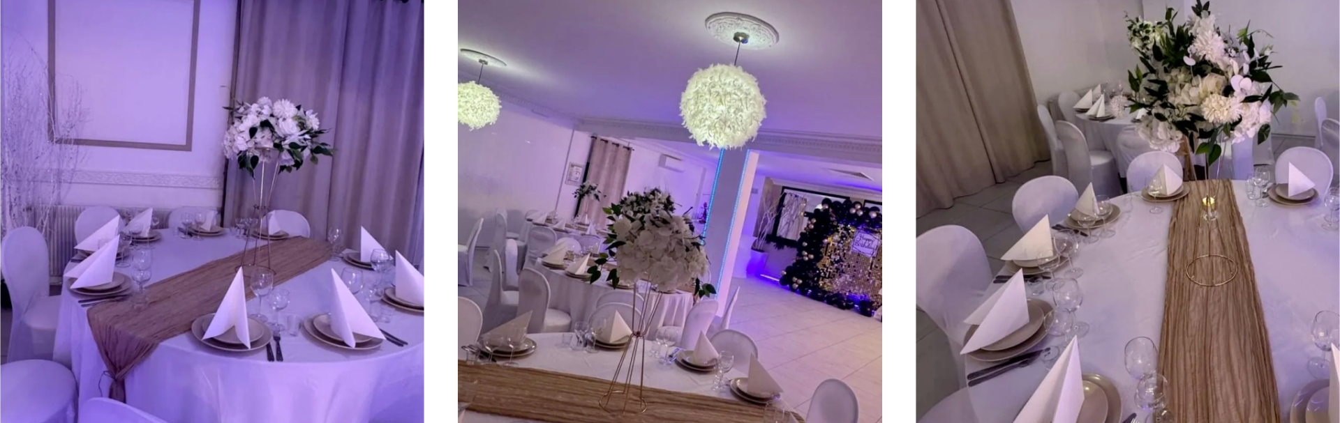 Salle de réception - Baron - restaurant VILLEMOISSON-SUR-ORGE - restaurant VILLEMOISSON-SUR-ORGE